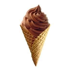 Chocolate Soft Serve Ice Cream