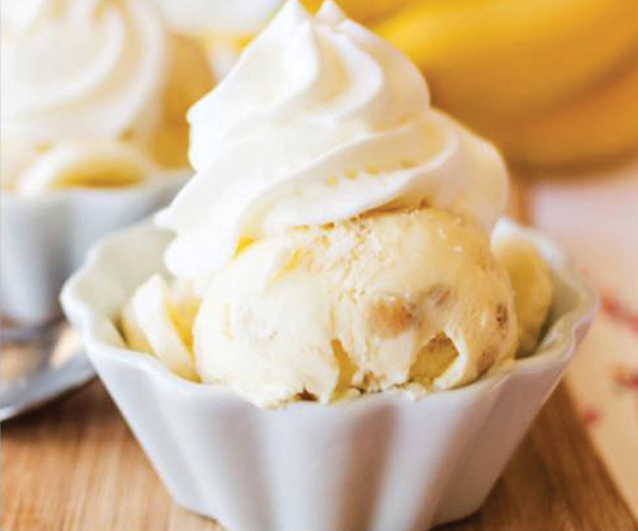 Banana Cream Pie Sundaes at Swirls N Curls Ice Cream Englewood