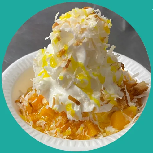 Fresh Mango Sundaes Swirls N Curls Ice Cream Englewood
