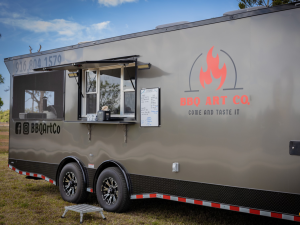 Art of BBQ Co. Food Truck @ Swirls N Curls Ice Cream
